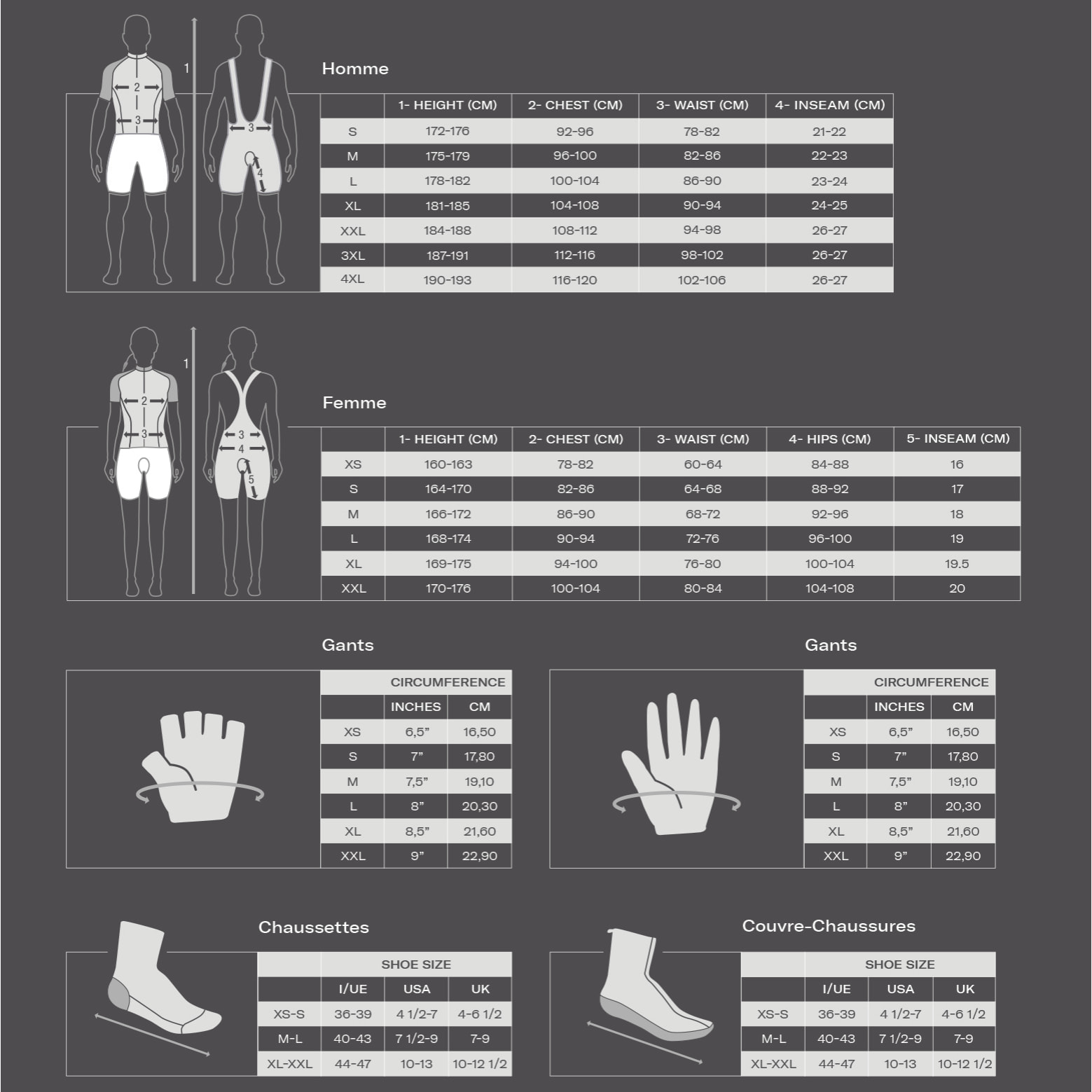 Fase 2 - Cuissard - Noir - Homme