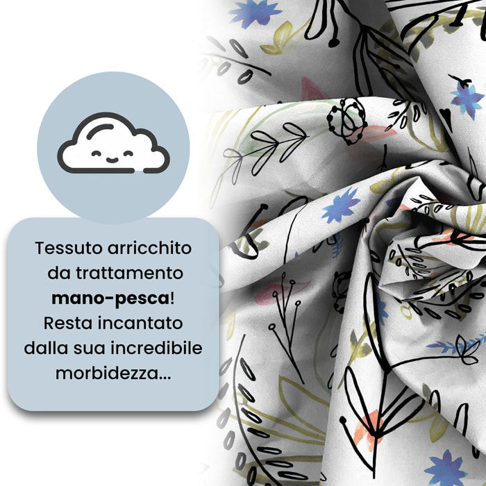 COPRIPIUMINO FANTASY, 100% Microfibra, No Stiro - PROVENZA