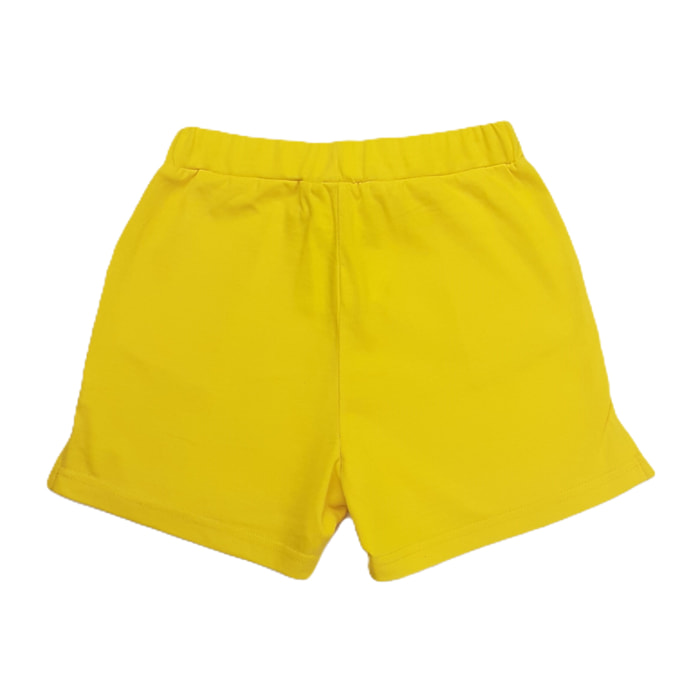 SHORT JERSEY GIALLO