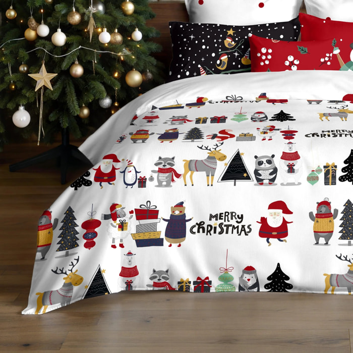 Housse de couette avec clics 100% coton Laponia 17