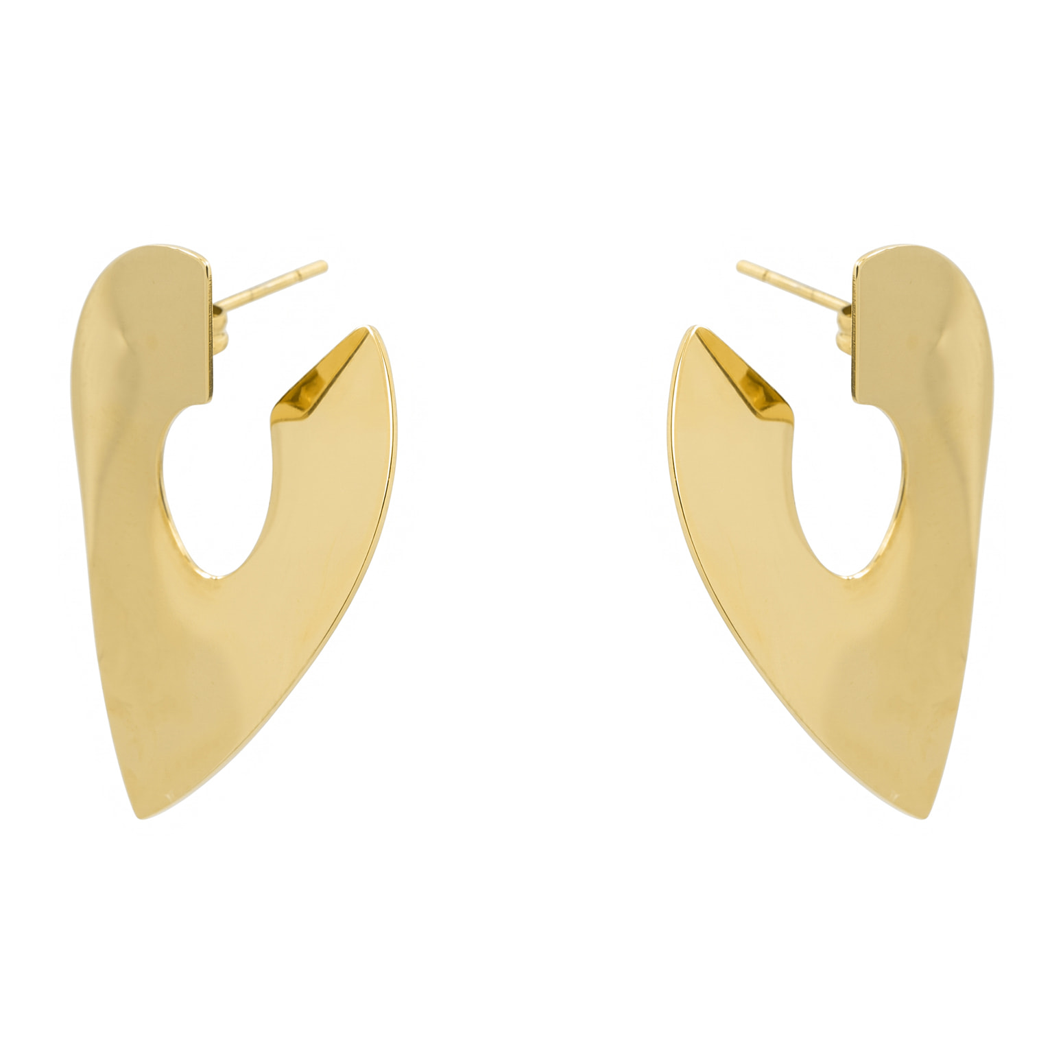 Pendientes Shanan acabado oro amarillo 18k