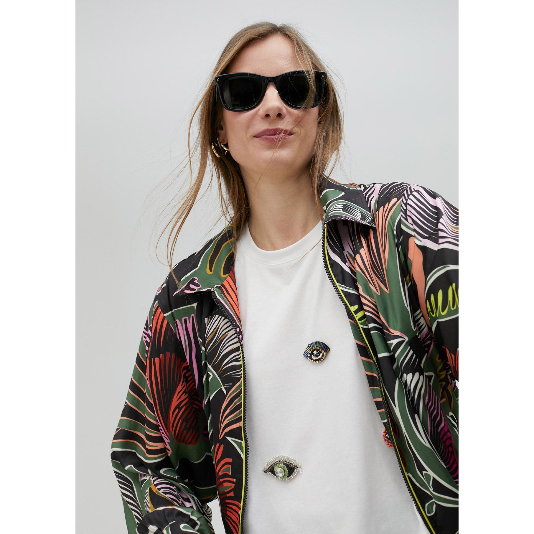 Giubbotto bomber stampato