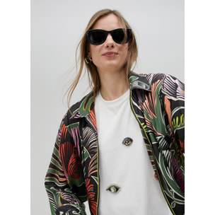 Giubbotto bomber stampato