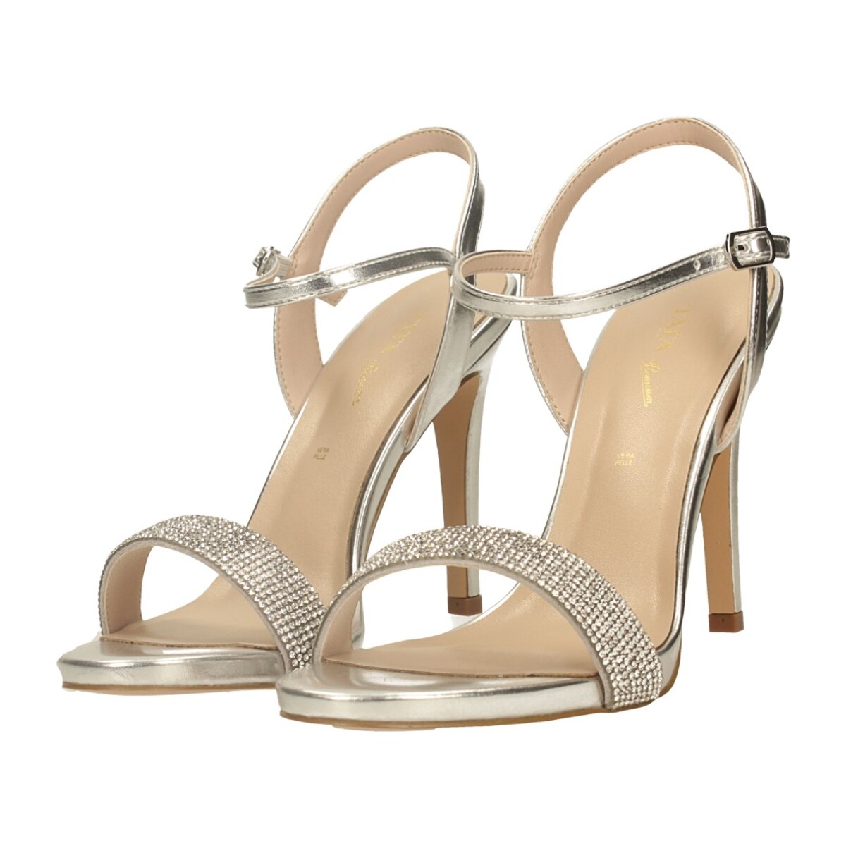 Sandali Donna Tata Italia Argentato