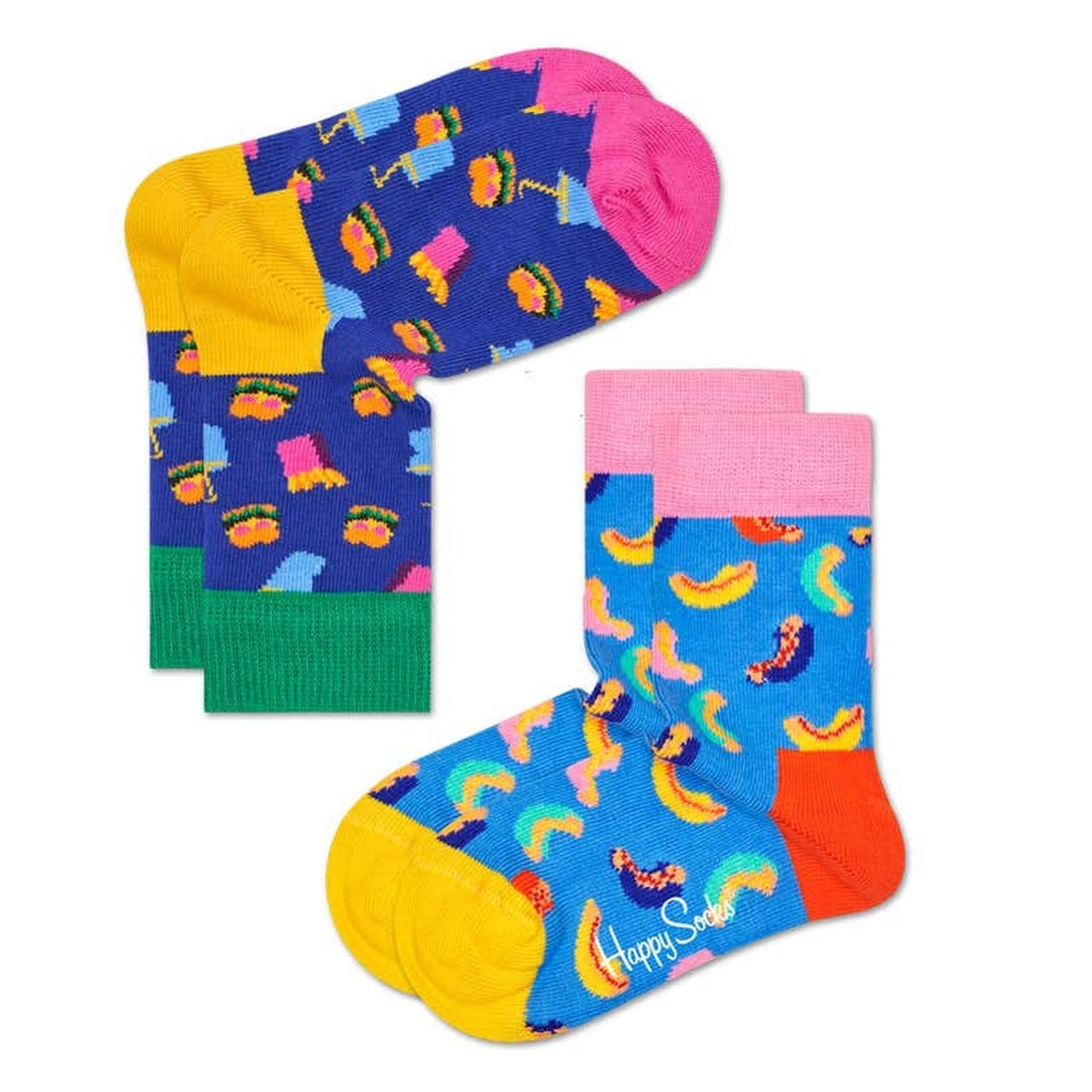 Calcetines kids 2-pack hamburger _x000D_