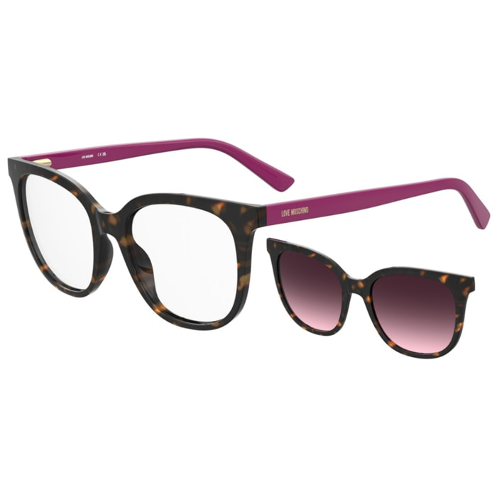 Gafas de Vista Love Moschino MOL681/C 086 Polarizadas de Acetato Mujer 53 mm