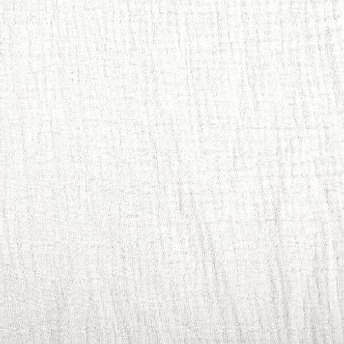 Parure Housse De Couette 100% gaze De Coton Blanc