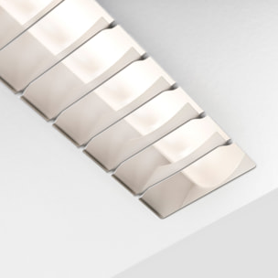 LEDS C4 Plafon Finelight Rectangular 1200X300 35W Blanco Neutro - 4000K Cri 80 On-Off Bl