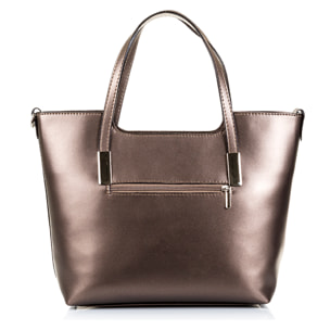 Filippa Borsa tote Donna.Pelle autentica Ruga