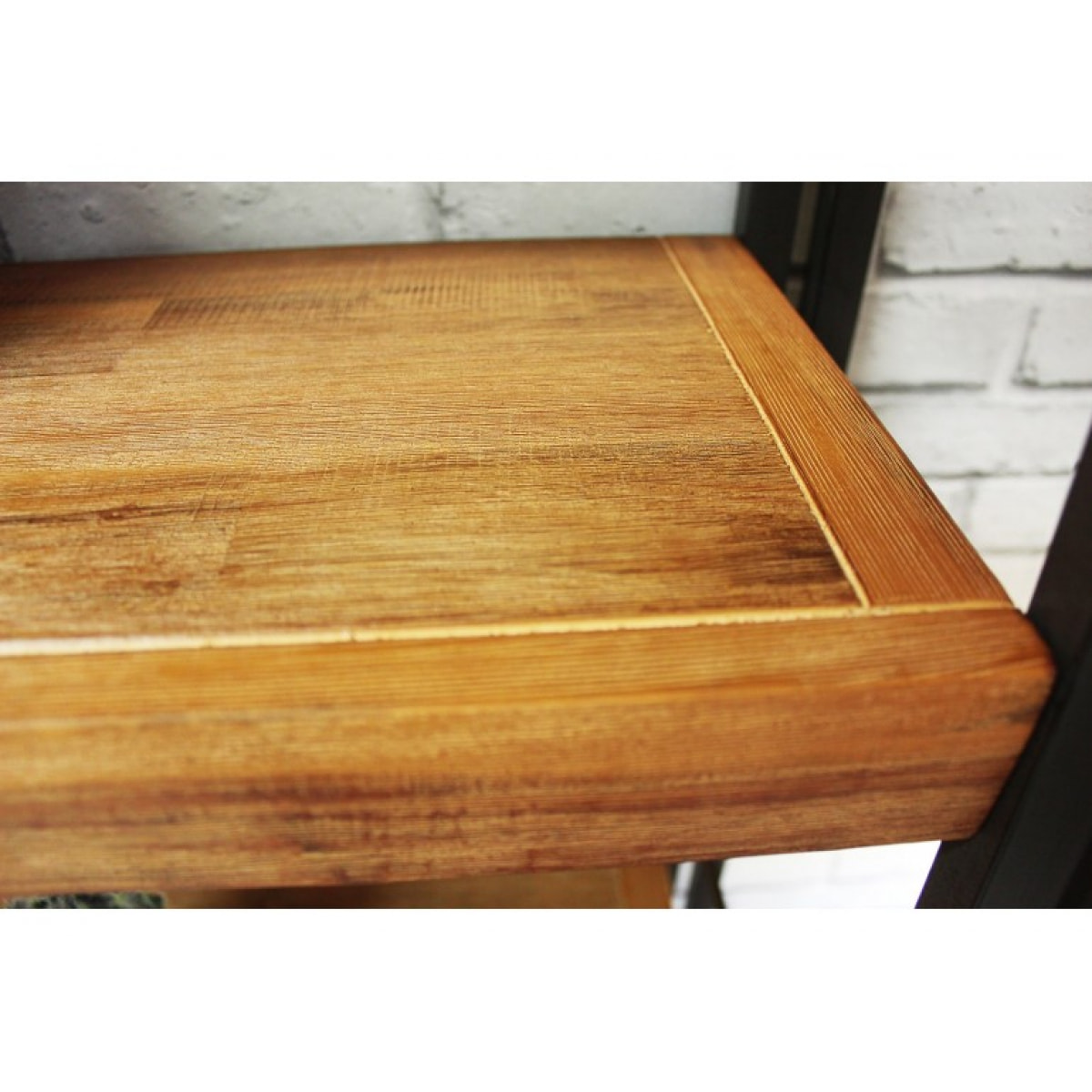 Étagère bibliothèque en bois et métal style industriel H.195cm - ATELIER