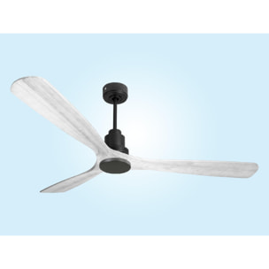 Ventilateur de plafond Réversible  Thermostat Wifi Moteur à courant continu Toits en pente Télécommande Hypersilence Mémoire Shopify Vendible (AUTOMATIQUE)