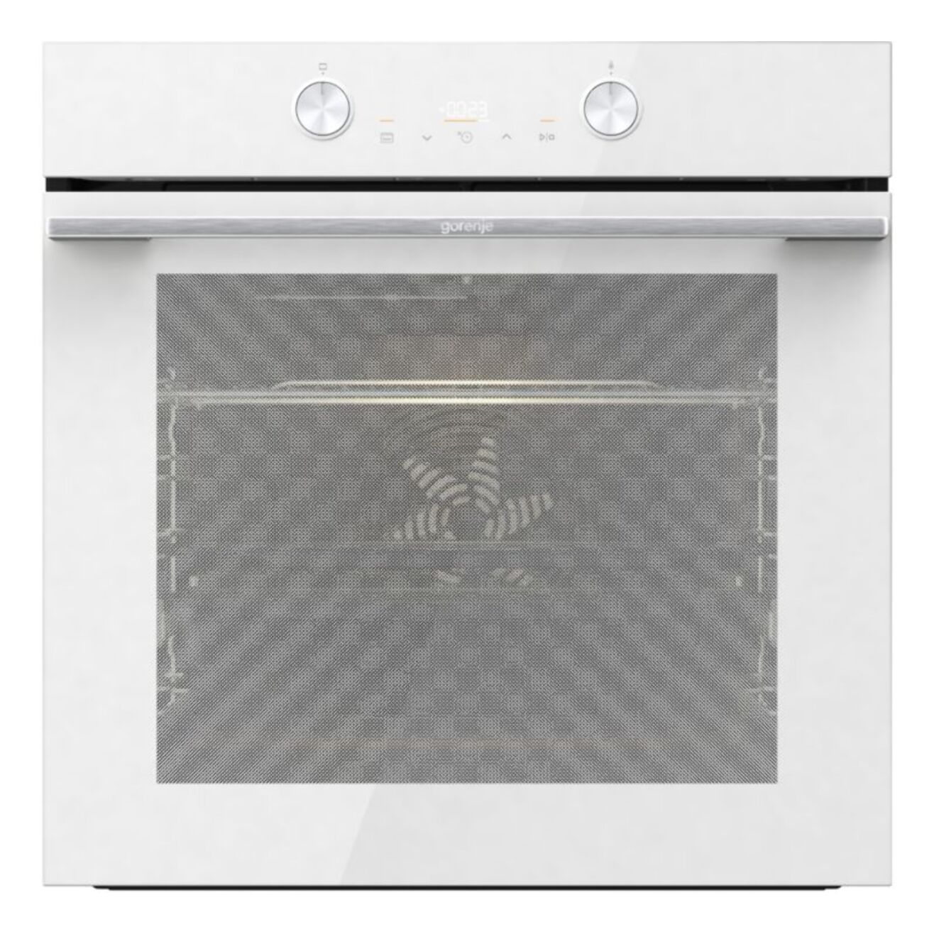 Four encastrable GORENJE BPS6737E06PWG - Pyrolyse - Chaleur pulsée - Porte froide - Rails télescopiques