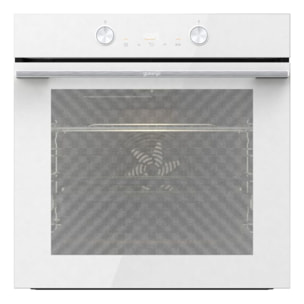 Four encastrable GORENJE BPS6737E06PWG - Pyrolyse - Chaleur pulsée - Porte froide - Rails télescopiques