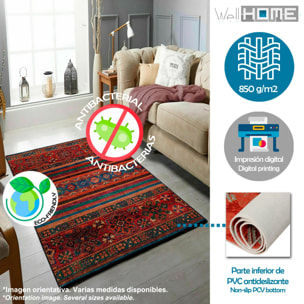 Alfombra de Poliester estampada 60 x 100cm