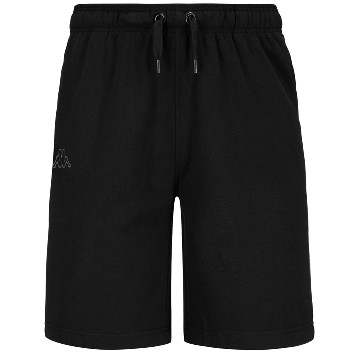 Kappa - Pantaloncini Uomo Nero - LOGO ZOLY RY
