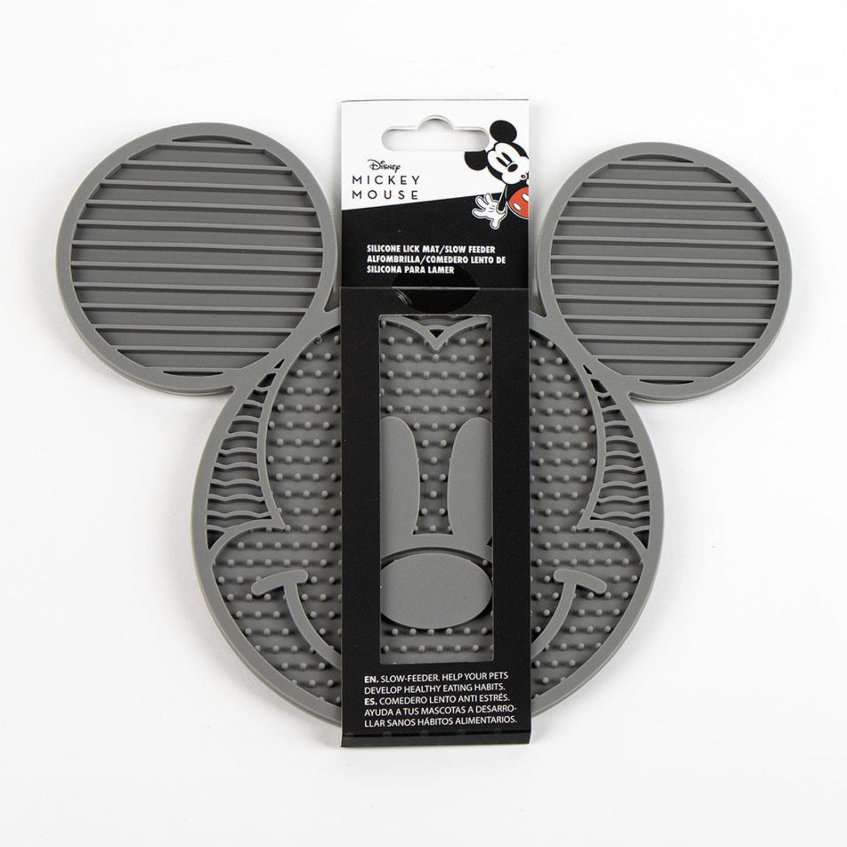 Comedero de silicona para perros diseño mickey