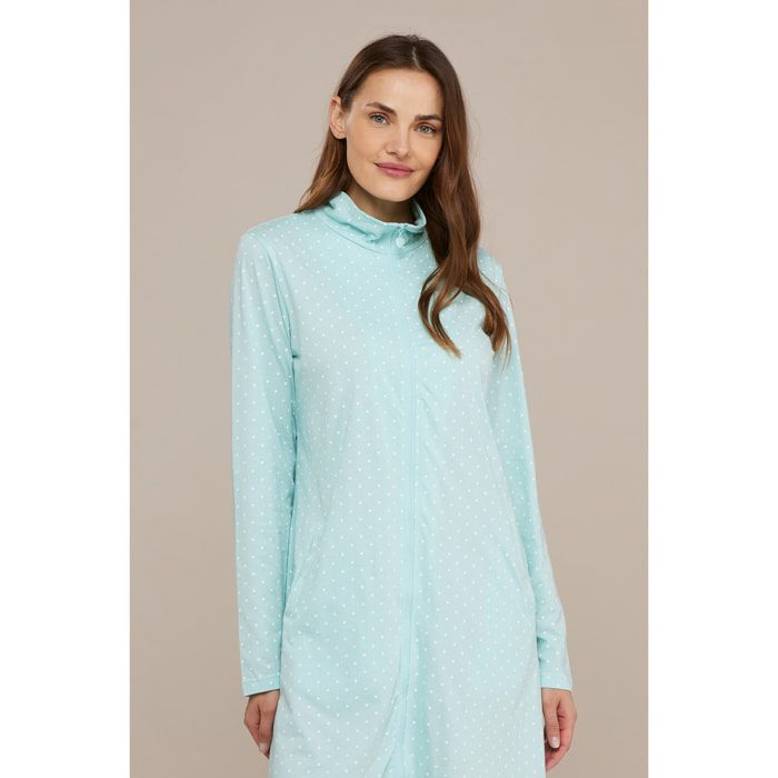 Vestaglia donna cotone selene dots Noidinotte