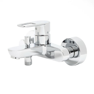 Flow Soft mitigeur bain/douche mural à levier, sans ensemble de douche, chrome (A42948)