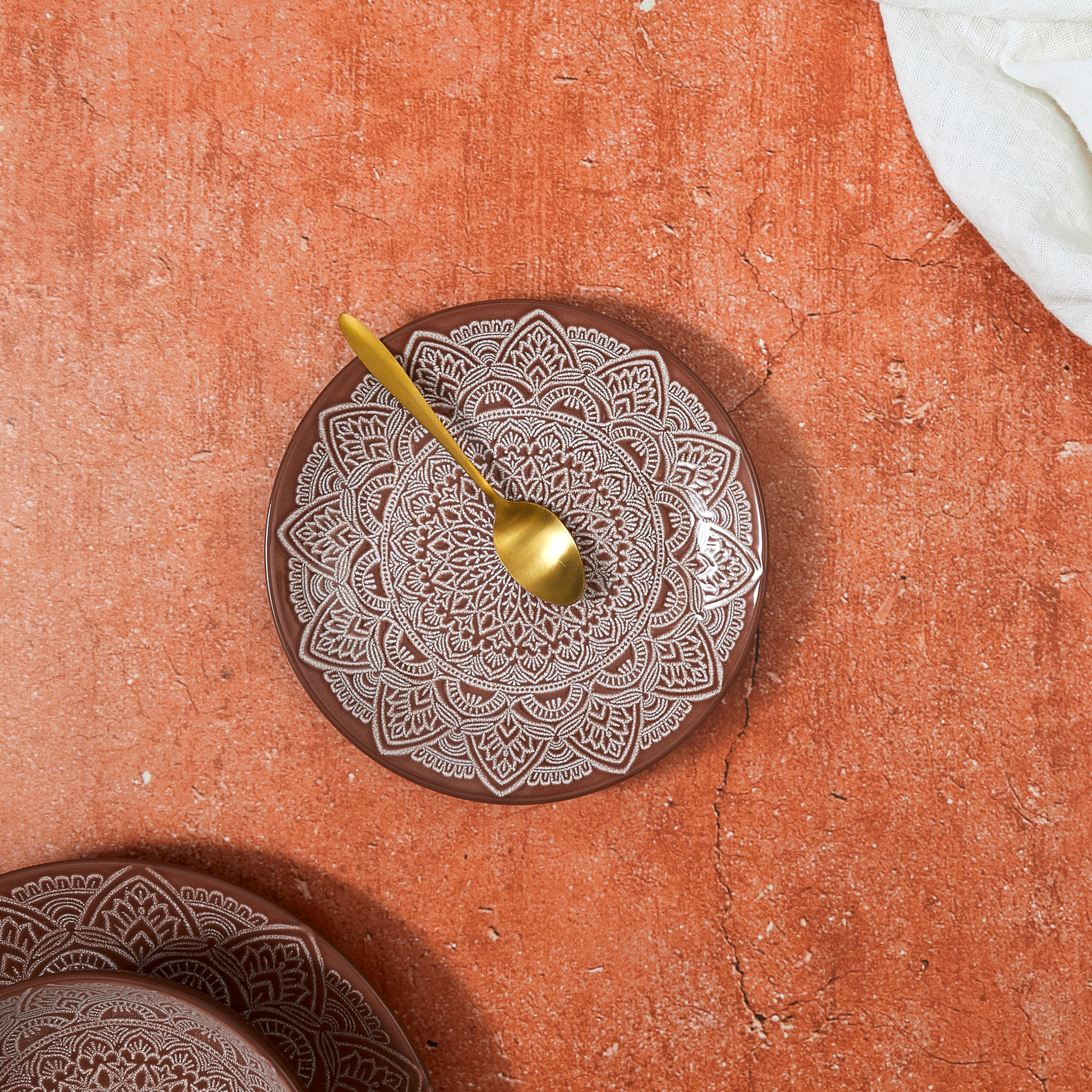 Assiette Sahara Terracotta D19.5cm