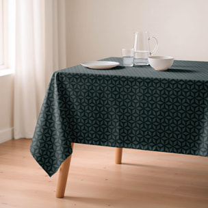 Nappe anti-taches TRAMUNTANA PÉTROLE - en 100 % coton