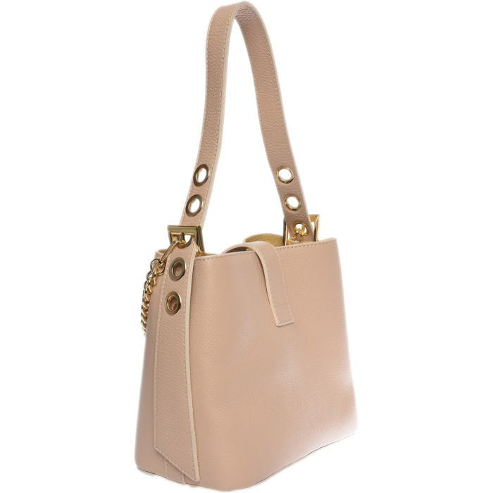 Borsa a mano Anna Luchini Rosa