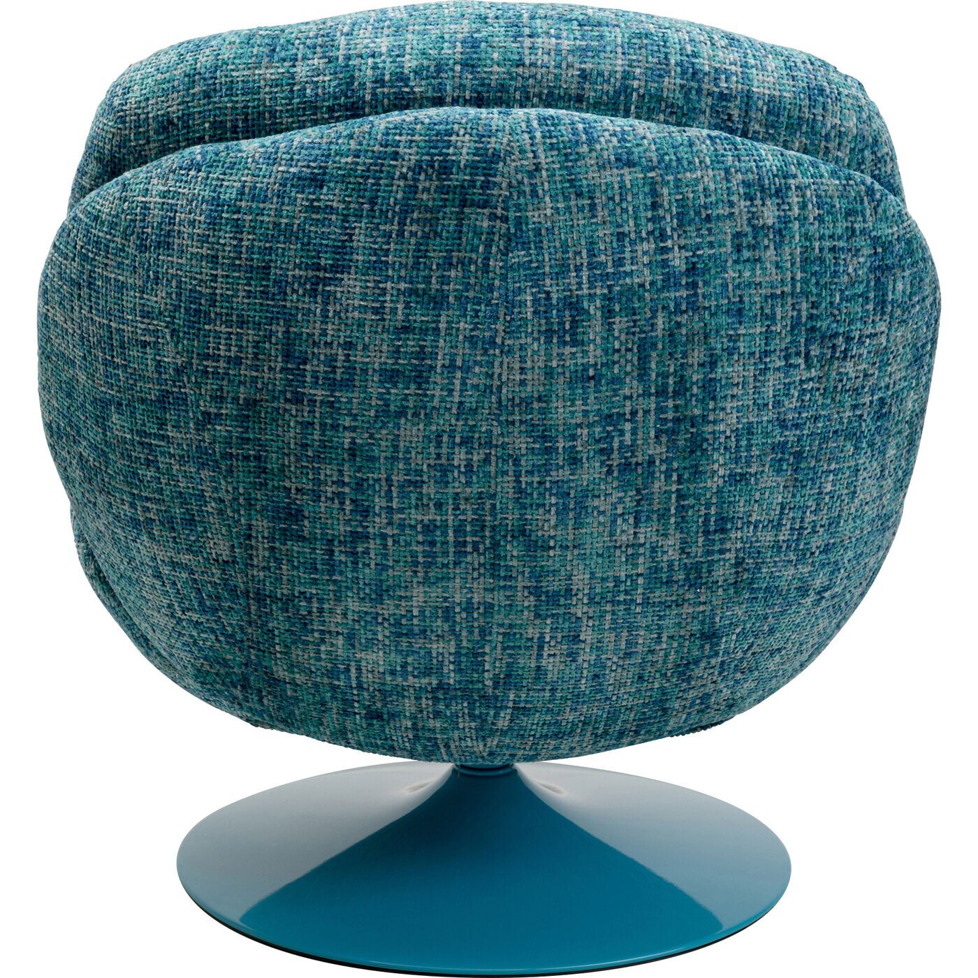 Fauteuil pivotant Cosy bleu Kare Design