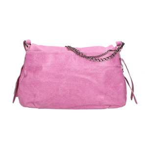 Borsa a tracolla da donna In Vera pelle Made in Italy 40x24x11 cm