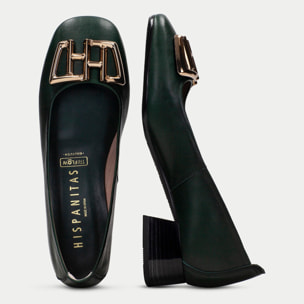 Bailarina Manila Verde 3,5 cm