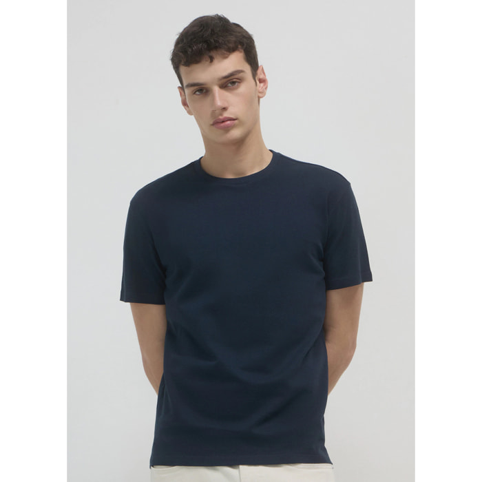 T-shirt tessuto lavorato