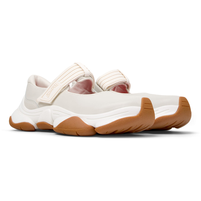Ballerine - CAMPER Karst 2 - Bianco - Pelle liscia