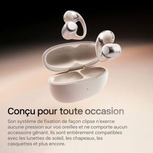 Ecouteurs SHOKZ OpenDots One Gris