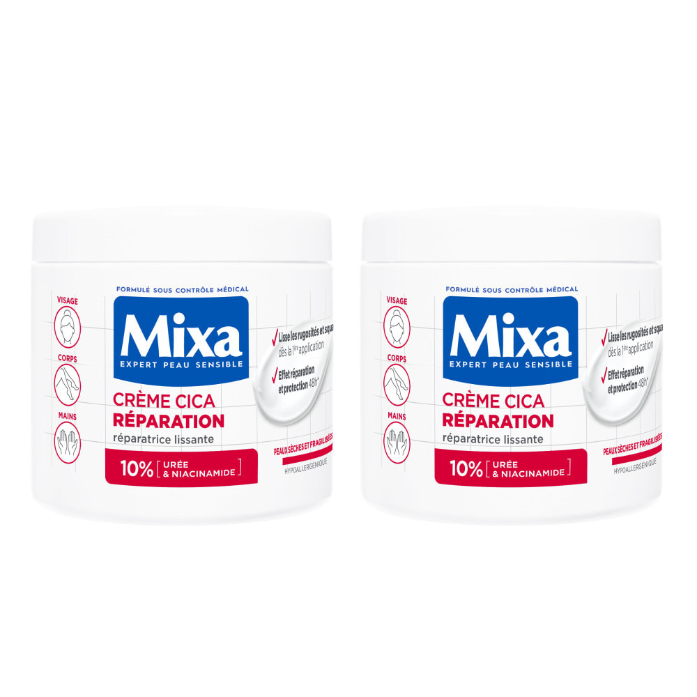 Mixa Crème Cica Reparation 400ml Lot 2
