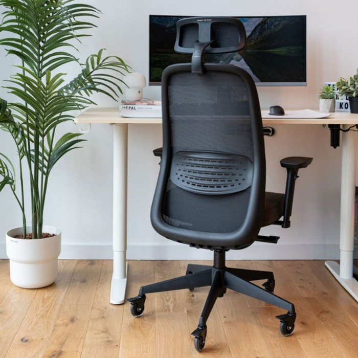 Chaise gaming SKILLKORP C15 Ergo Noir Progress