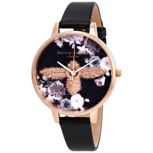 Reloj Olivia Burton OB16EM02 Mujer Analogico Cuarzo con Correa de Piel sintetica