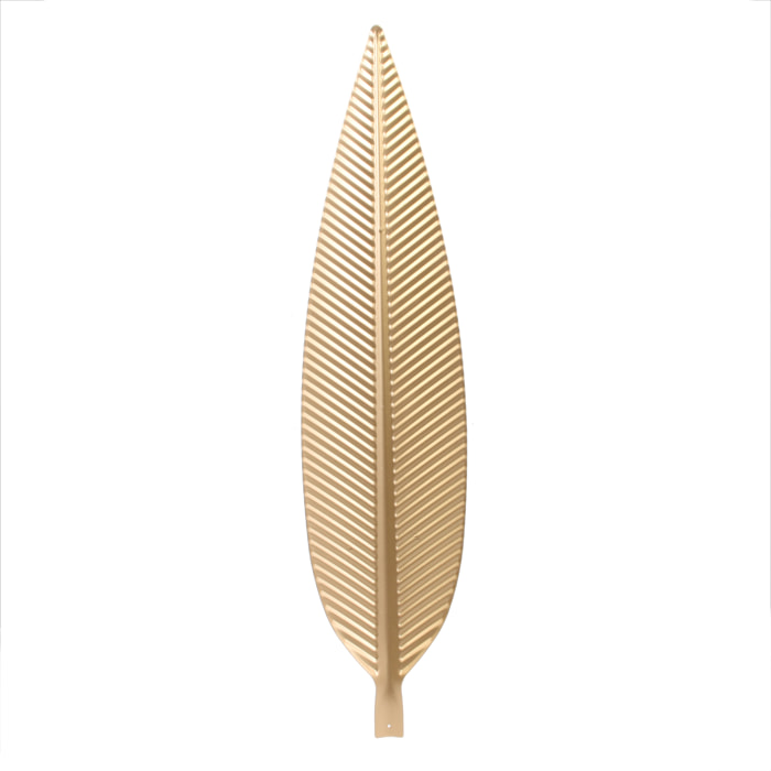 Vide-poche Metal Feuille Dore