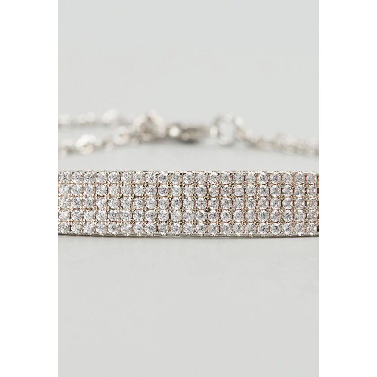 Bracciale U.S. Polo Assn. In metallo placcato rodio