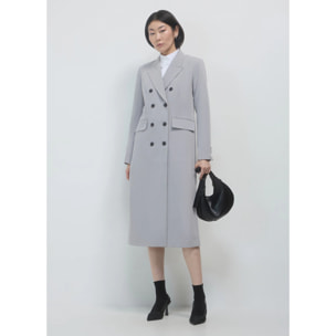 Cappotto lungo melange