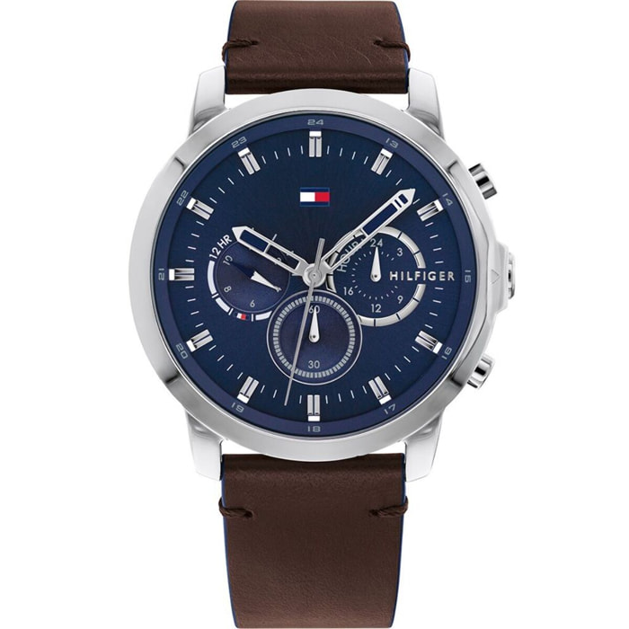 Reloj Tommy Hilfiger 1791797 Hombre Analogico Cuarzo con Correa de Piel