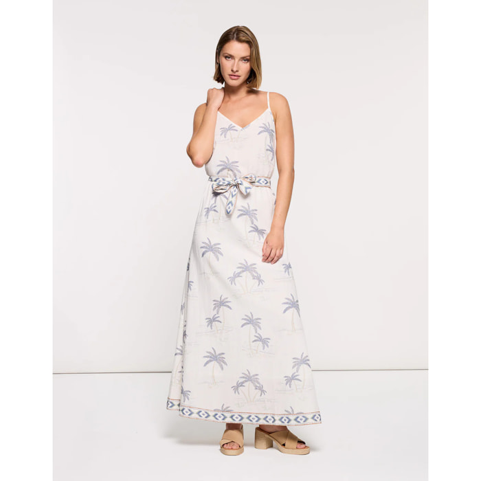 Vestido Largo Blanco - Jebelin