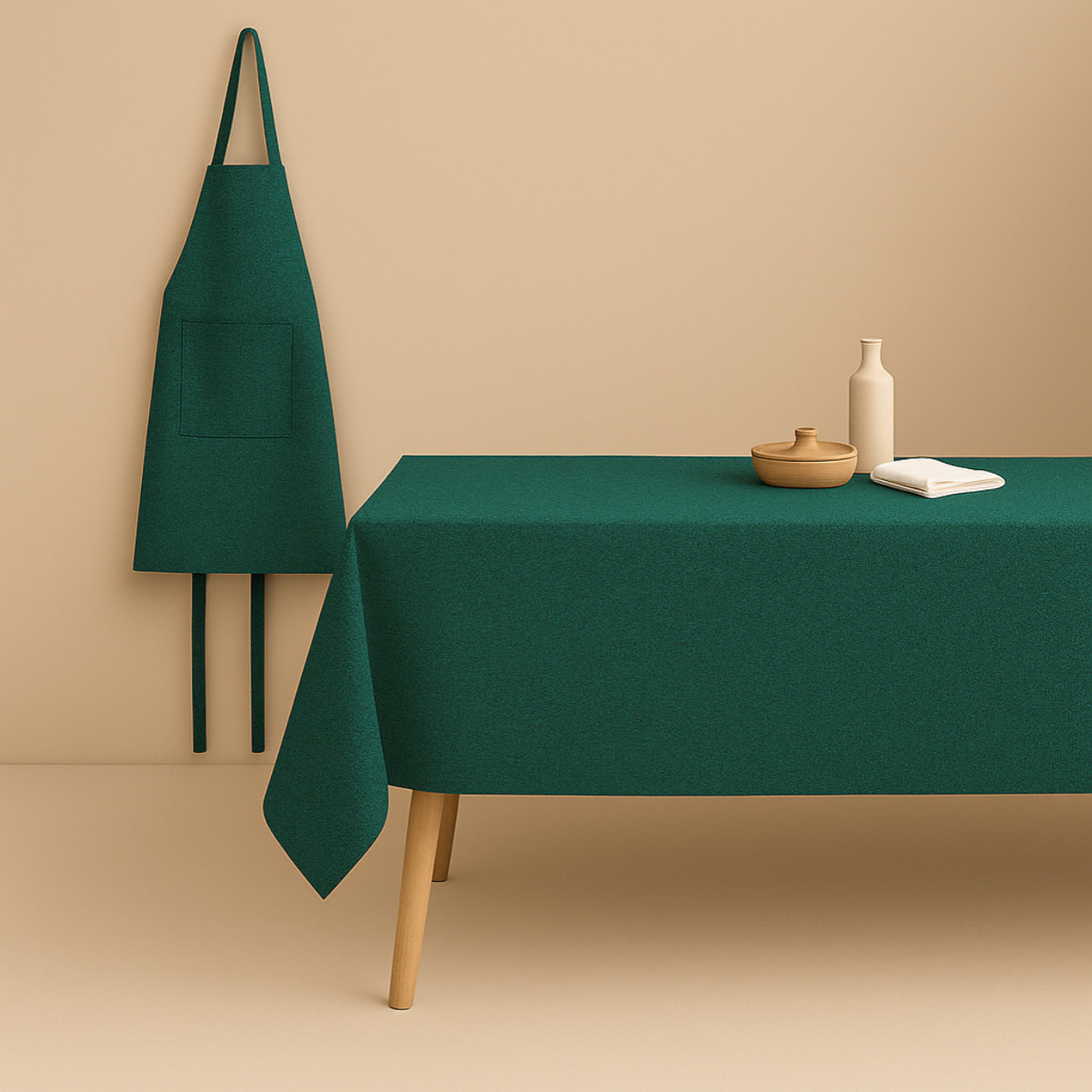 Naturals - Mantel de Tela Estampado - Antimanchas - 100% Algodón - Half panamá - Dogs