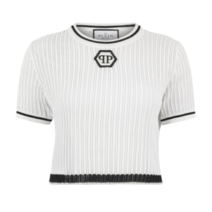 PHILIPP PLEIN Top de punto HEXAGON