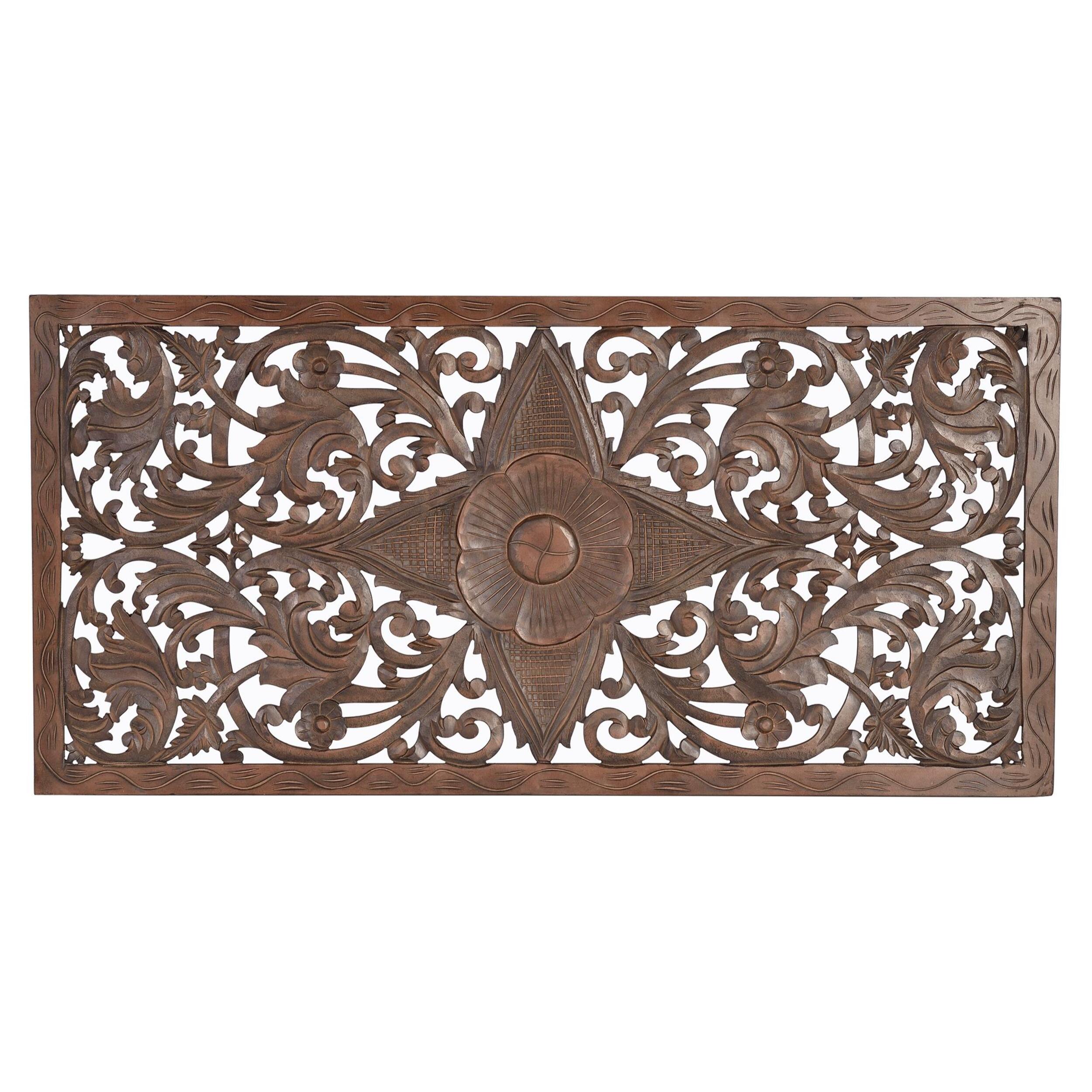 Cabecero - madera de mango - 81x166x3cm