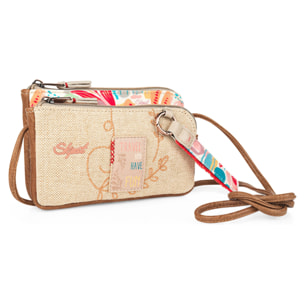 Minibolso Skpat Arezzo Beige