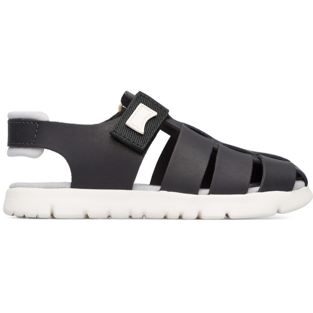 Camper Sandalias Niño Oruga Negro