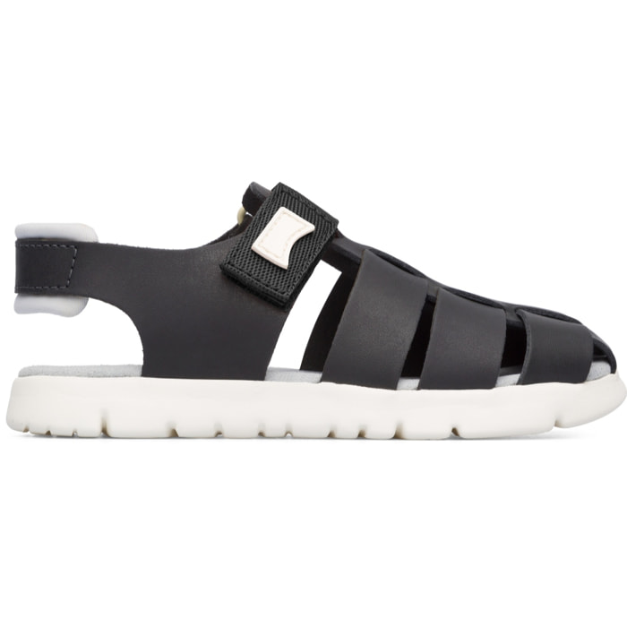 Camper Sandalias Niño Oruga Negro
