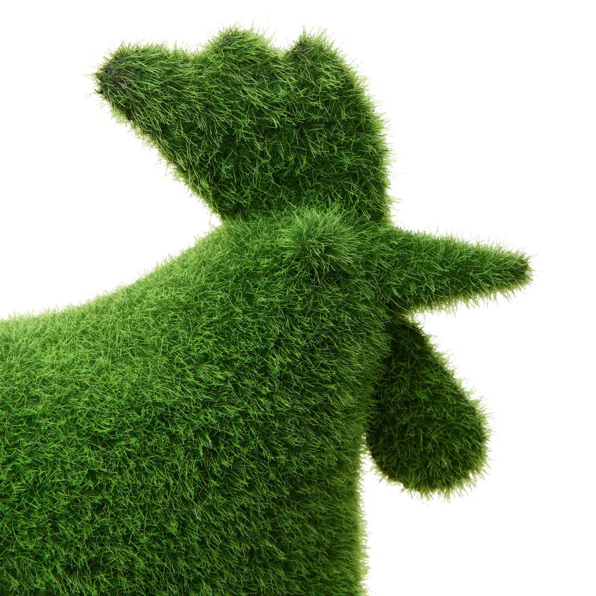 Statuette poule Grass gazon synthétique H25,4cm vert