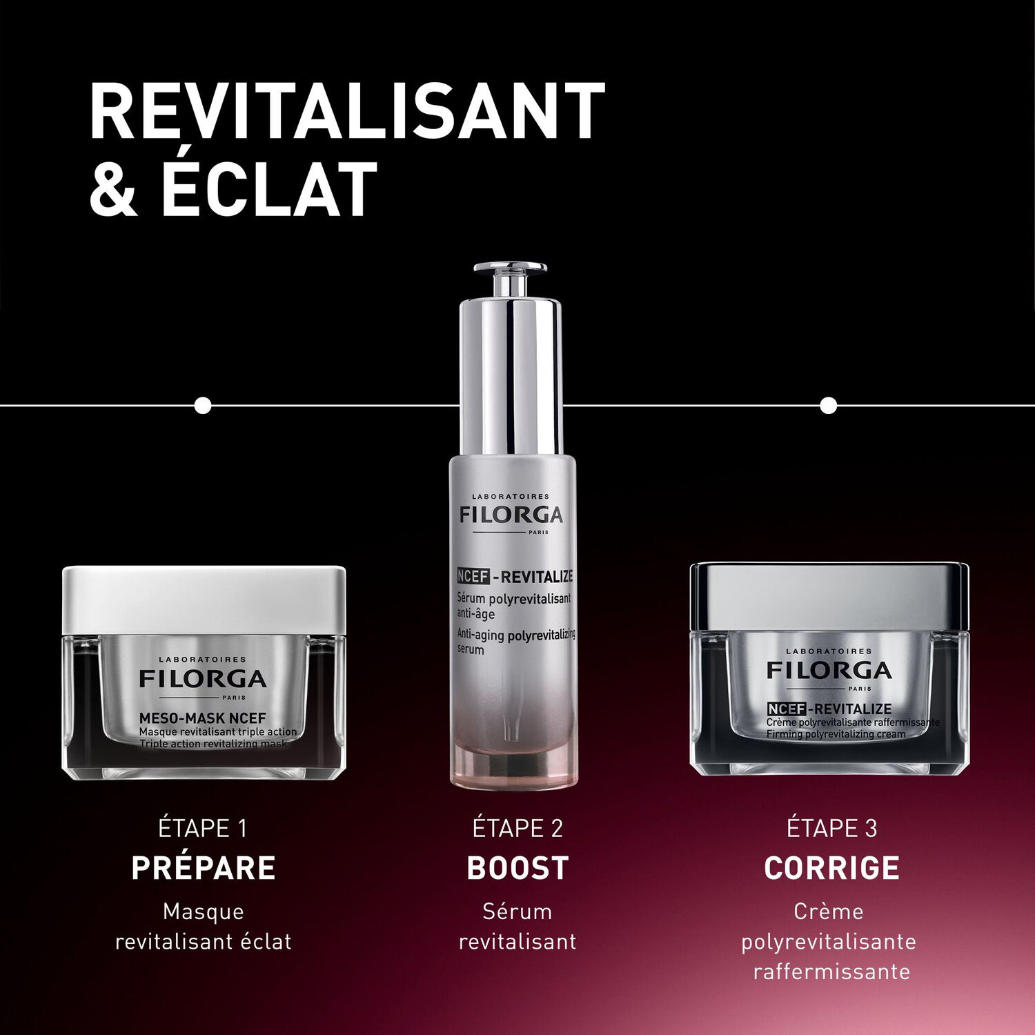 Meso Mask Ncef - Masque revitalisant triple action 50 ml