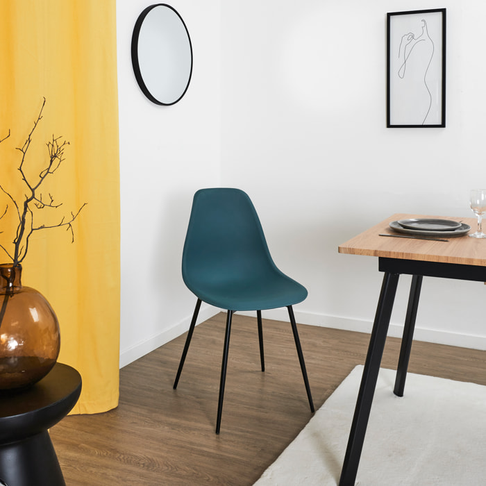 Chaise Gustav Bleu