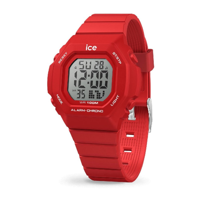 Reloj Ice 022099 Unisex Digital Cuarzo con Correa de Silicona