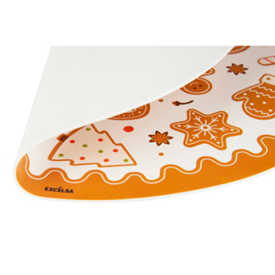 Set de 2 sets de table ronds Excelsa – Wonderful Ginger, Polypropylène multicolore